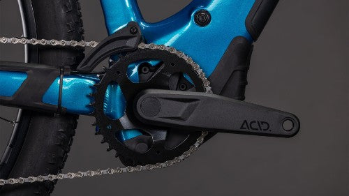 Cube Reaction Hybrid Performance 600 2026 Electric Mountain Bike Electric Blue Dazzle